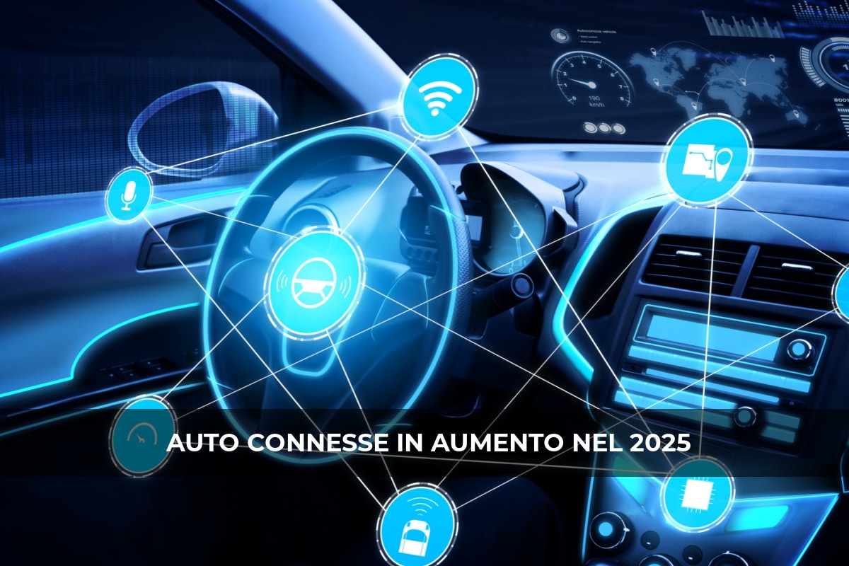 aumento auto connesse 2025