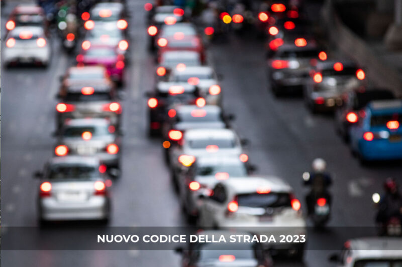 nuovo codice della strada 2023