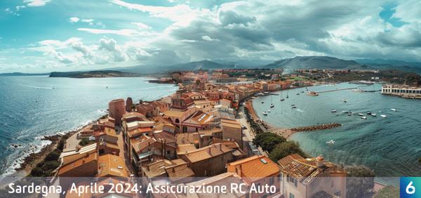 Osservatorio Prezzi Assicurazione Auto in Sardegna in Aprile 2024