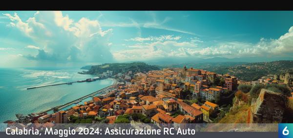 Osservatorio Prezzi Assicurazione Auto in Calabria in Maggio 2024