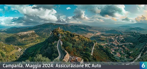 Osservatorio Prezzi Assicurazione Auto in Campania in Maggio 2024