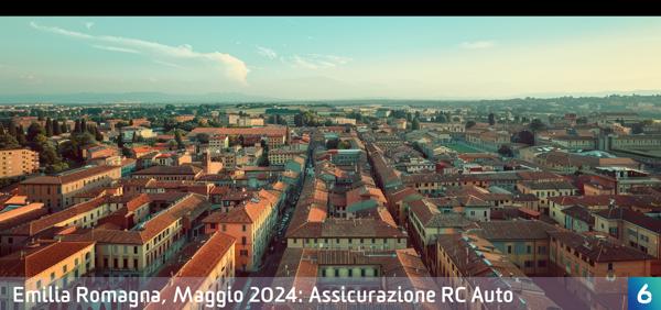 Osservatorio Prezzi Assicurazione Auto in Emilia Romagna in Maggio 2024