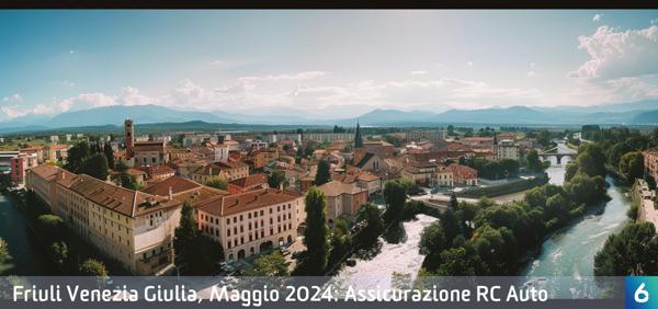 Osservatorio Prezzi Assicurazione Auto in Friuli Venezia Giulia in Maggio 2024