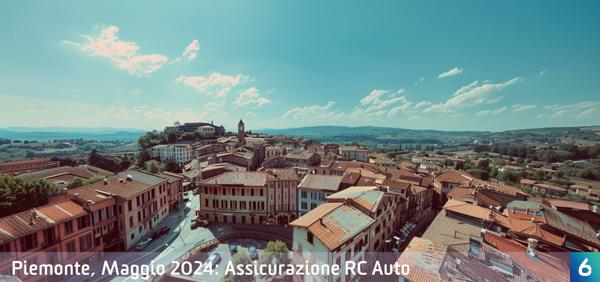 Osservatorio Prezzi Assicurazione Auto in Piemonte in Maggio 2024