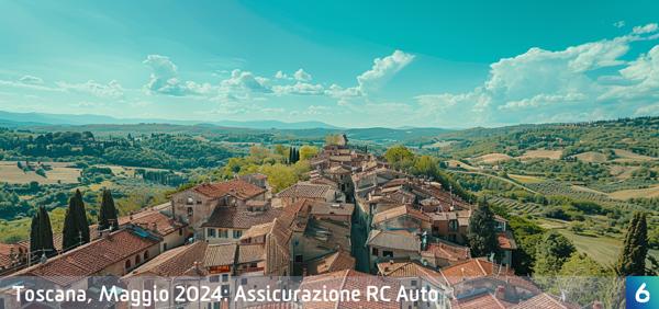 Osservatorio Prezzi Assicurazione Auto in Toscana in Maggio 2024