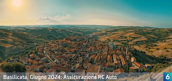 Osservatorio Prezzi Assicurazione Auto in Basilicata in Giugno 2024