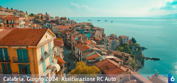 Osservatorio Prezzi Assicurazione Auto in Calabria in Giugno 2024