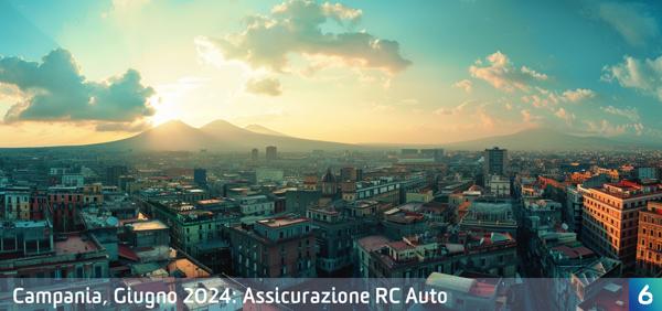 Osservatorio Prezzi Assicurazione Auto in Campania in Giugno 2024