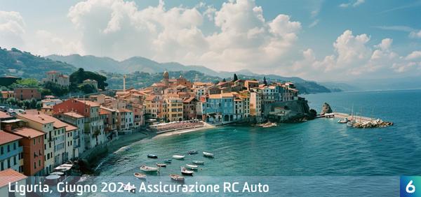 Osservatorio Prezzi Assicurazione Auto in Liguria in Giugno 2024