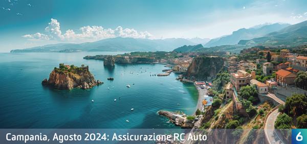 Osservatorio Prezzi Assicurazione Auto in Campania in Agosto 2024