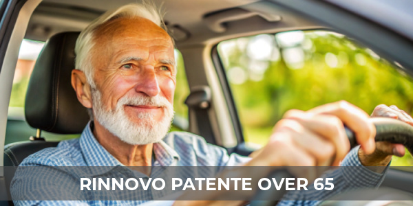 rinnovo patente over 65