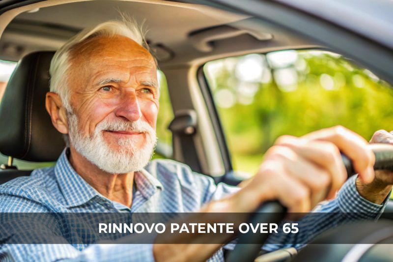 rinnovo patente over 65