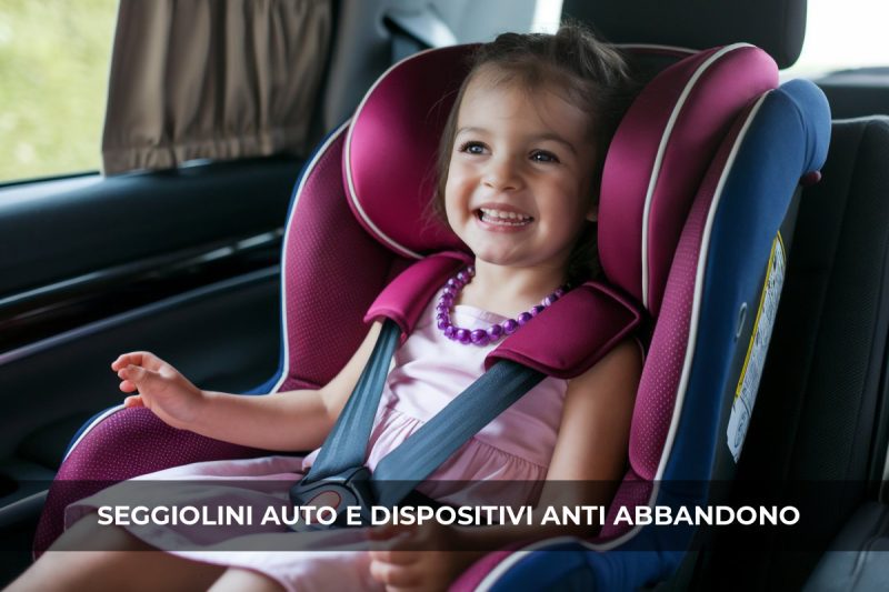 seggiolino auto dispositivo anti abbandono