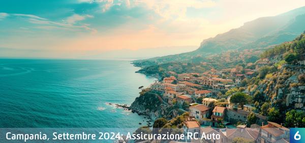 Osservatorio Prezzi Assicurazione Auto in Campania in Settembre 2024