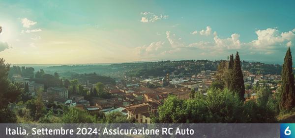 Osservatorio Prezzi Assicurazione Auto in Italia in Settembre 2024