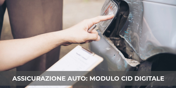 assicurazione auto modulo cid digitale