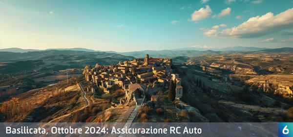 Osservatorio Prezzi Assicurazione Auto in Basilicata in Ottobre 2024