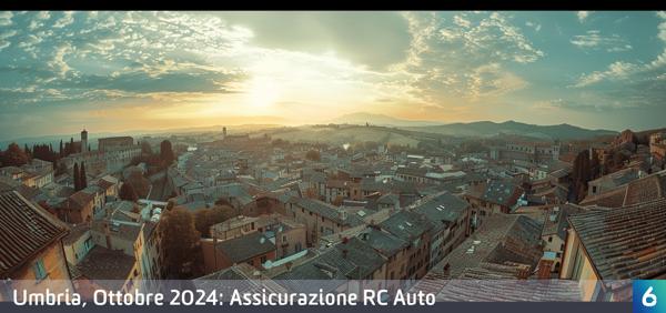 Osservatorio Prezzi Assicurazione Auto in Umbria in Ottobre 2024