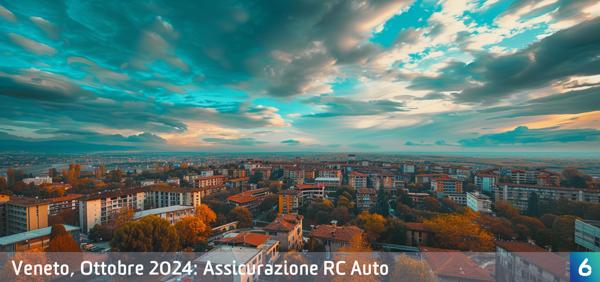 Osservatorio Prezzi Assicurazione Auto in Veneto in Ottobre 2024