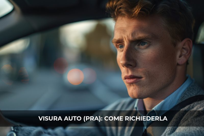 visura auto pra come richiederla