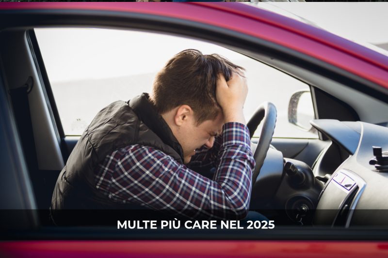 aumenti multe auto 2025