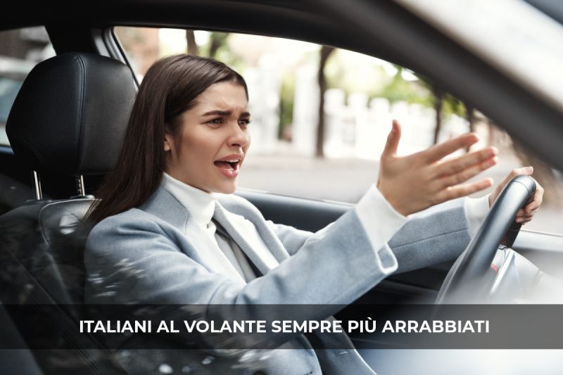 italiani al volante arrabbiati