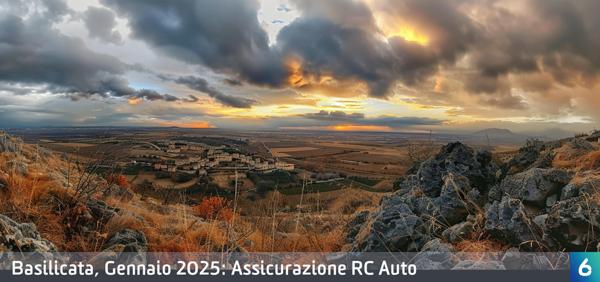 Osservatorio Prezzi Assicurazione Auto in Basilicata in Gennaio 2025